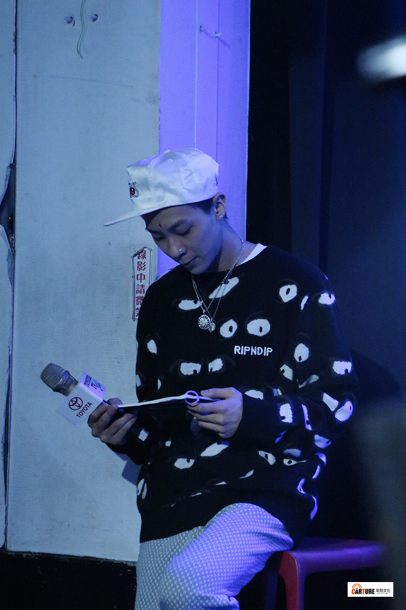 【車勢星聞】潤少第一次主持非常緊張。