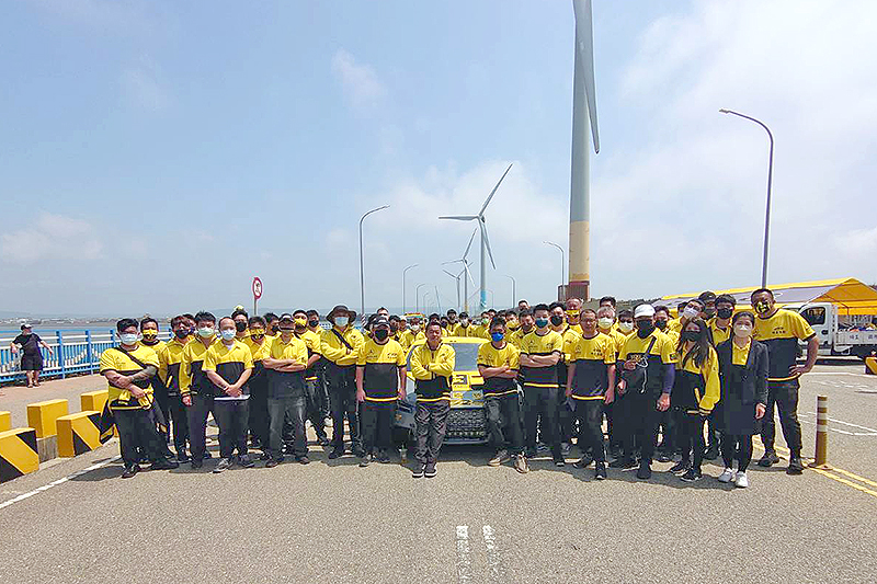 D2琦玉集團共動員超過百名工作人員,執行現場場地維安與維護。