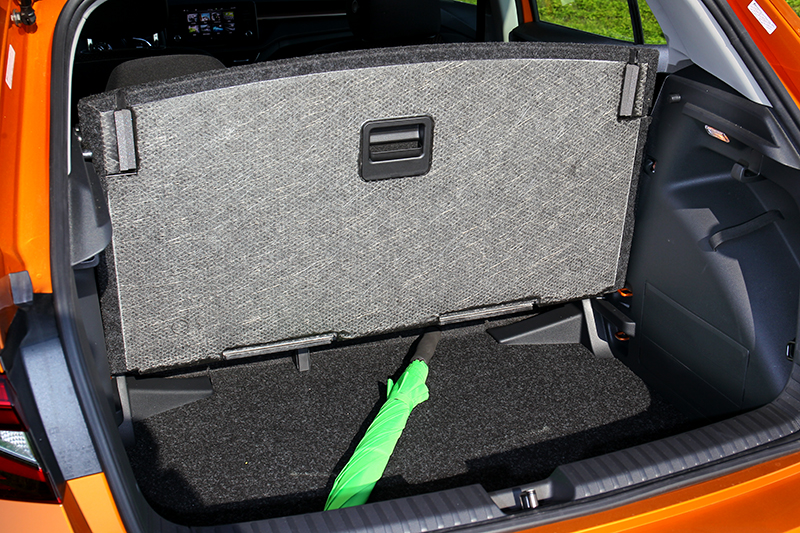 多樣的收納機能讓新世代Fabia不僅是歷代空間最大,更是同級距的收納冠軍!