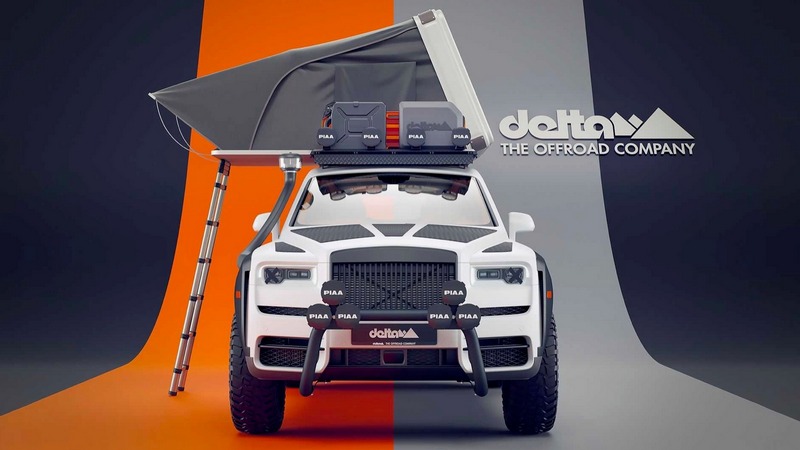 好奇車頂帳篷跟Cullinan後座哪個睡起來舒服。