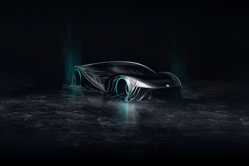 這輛外型極像傳統中置引擎跑車造型的車款,是否就是下一代NSX,極受注目!