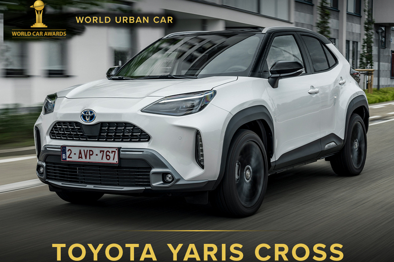 世界年度都會用車：Toyota Yaris Cross。