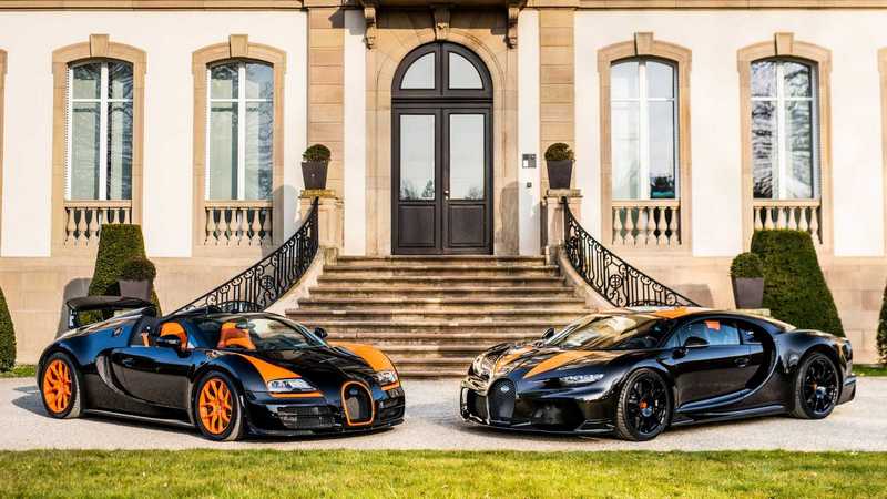 他也替他自己買了Chiron Super Sport 300+與Veyron Grand Sport Vitesse。