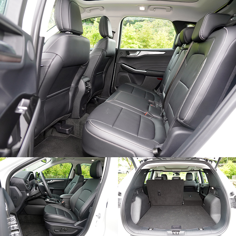 現行Kuga在放大尺碼後,空間表現較前代大幅提升,達該級距該有水平。