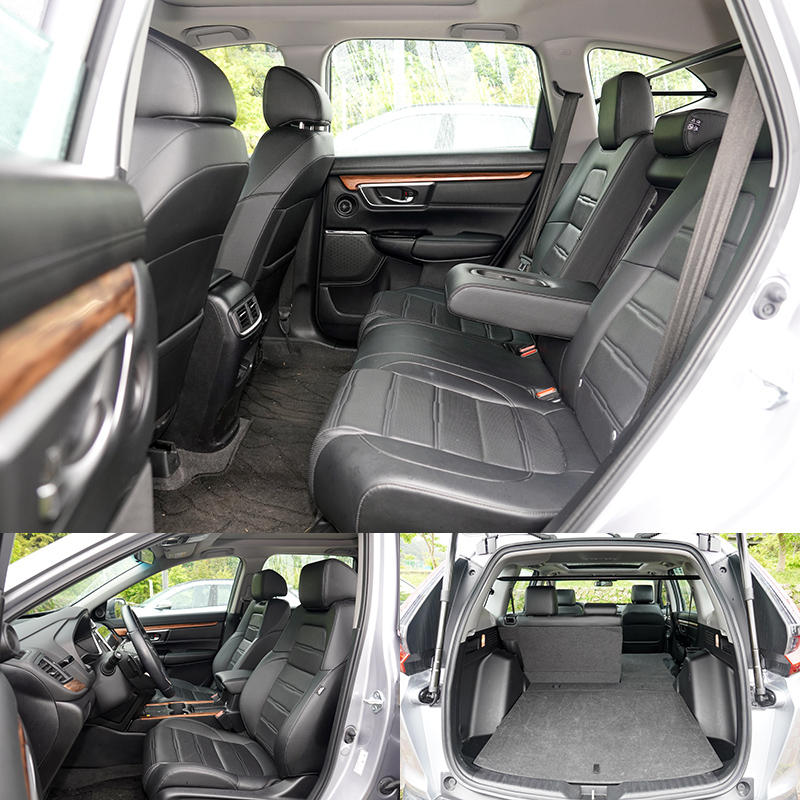 CR-V雖然軸距較短,但憑藉Honda一貫拿手的空間規劃,整體空間表現並不輸其他車款。