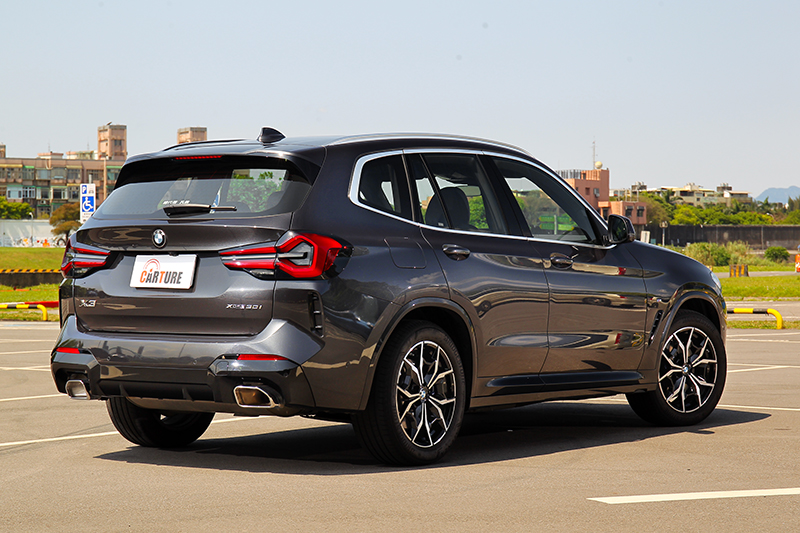 M Sport套件讓整體外觀顯得更有運動氣息。