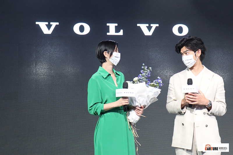 【車勢星聞】陳柏霖、桂綸鎂合體出席《Volvo. Recharged. 電能智研所》新能源媒體發表。