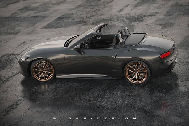 Sugardesign_1設計的Z敞篷跑車真的很好看。(圖片源自Sugardesign_1)