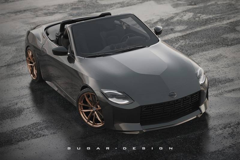 新世代Z跑車造型其實很適合敞篷。(圖片源自Sugardesign_1)