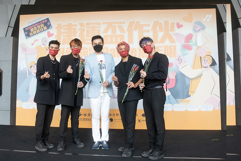 【車勢星聞】捷運盃街舞大賽舉辦母親節特別競賽,男團B.T.O.D、歌手包偉銘等人擔任評審。(圖:寬寬整合行銷提供)