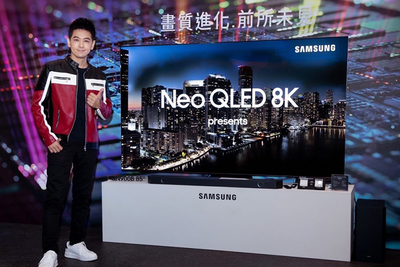【車勢星聞】小炫風林志穎出席《2O22 Samsung Neo QLED量子電視》上市線上記者會擔任特別嘉賓。(圖:Samsung Newsroom)