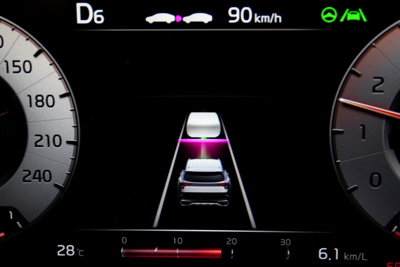 全車系標配Level 2半自動駕駛及盲區防撞煞車輔助。
