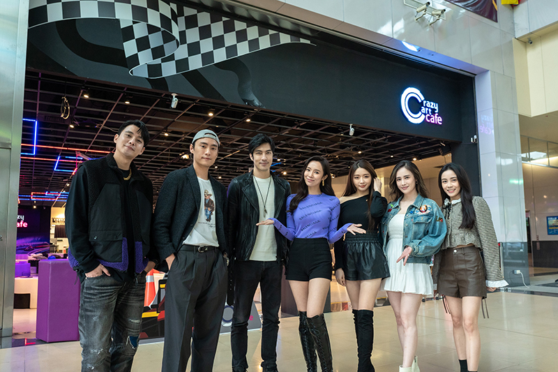 【車勢星聞】李唯楓(左起)、陳仲熙、白一翔、康茵茵、成語蕎、洪棠、高妍妍。（圖：維恩原創 / 陸雲康提供）