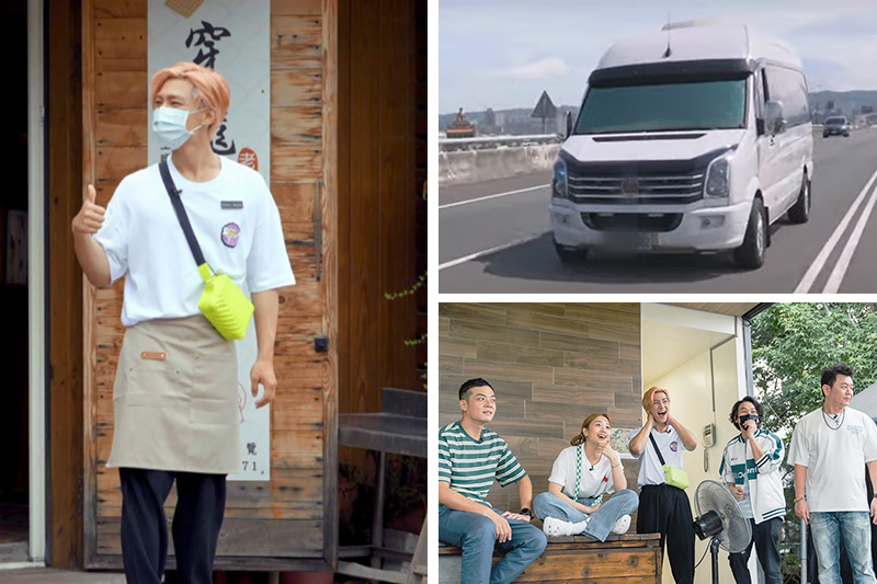 【車勢星聞】《來吧!營業中》經營一日豆腐店,主持人:「有保母車就沒好事!」。(圖:TVBS、來吧!營業中YT)