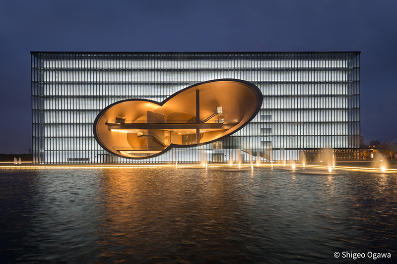 上海保利大劇院建築現場照 © Shigeo Ogawa ，由忠泰美術館提供