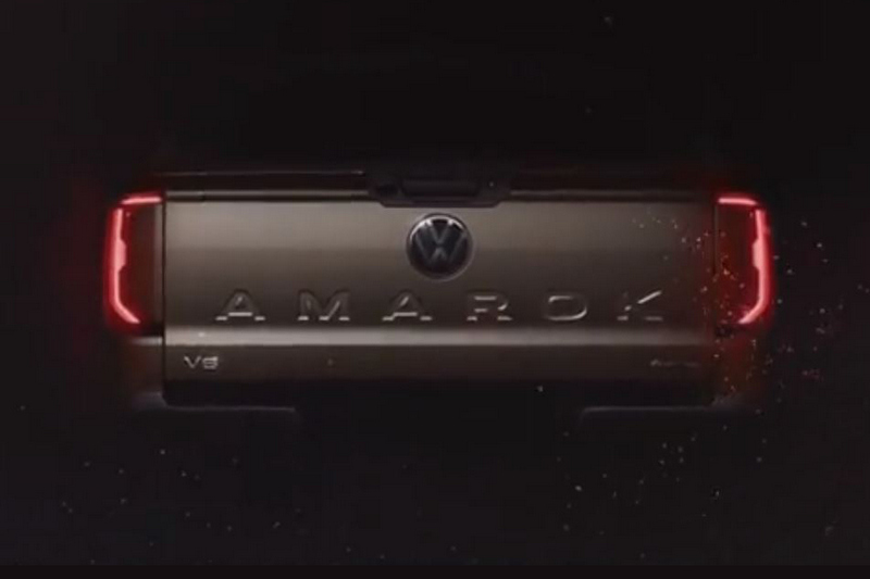  Volkswagen釋出擁有碩大Amarok字樣的車尾 