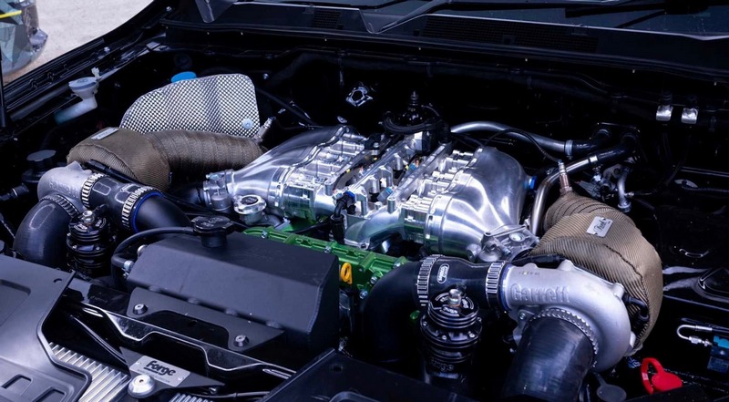 移植GT-R引擎並將排氣量擴增至4.1升,有著高達千匹馬力的輸出。