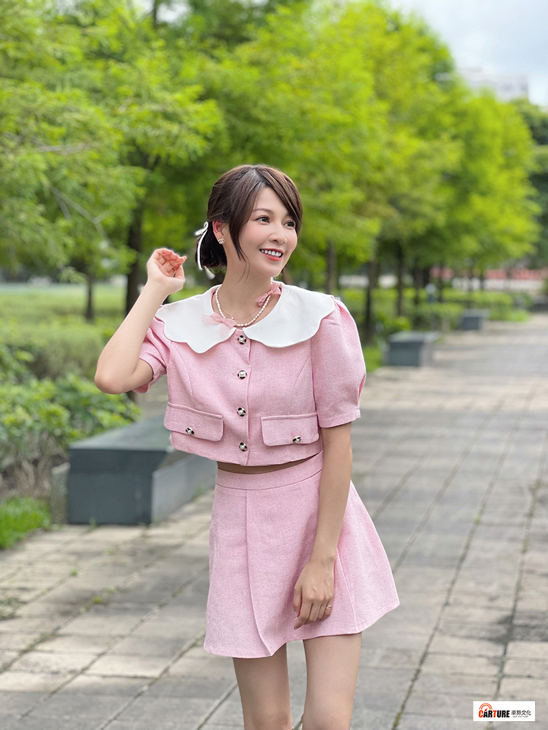 【車勢星聞】專訪/謝京穎期許自己有朝一日能夠成為旅遊、美食節目的專業主持人。(圖:謝京穎提供)