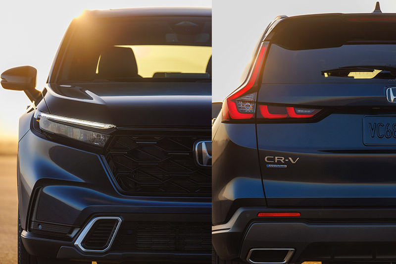 Honda先前已釋出新一代CR-V頭尾半邊照,但其其已能想像到完整樣貌了。