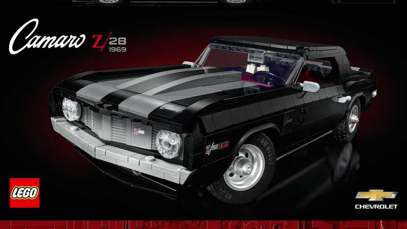 Lego將於8/1推出1969年Chevrolet Camaro Z28模型。