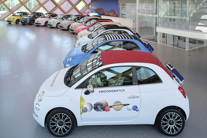 Swatch由瑞士全球總部出發展開MoonSwatch星球之旅。