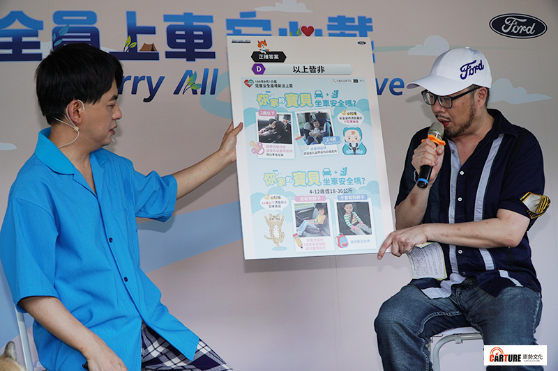【車勢星聞】黃子佼帶著毛小孩乾女兒小花出席「Ford安全節能駕駛體驗營」擔任大使。