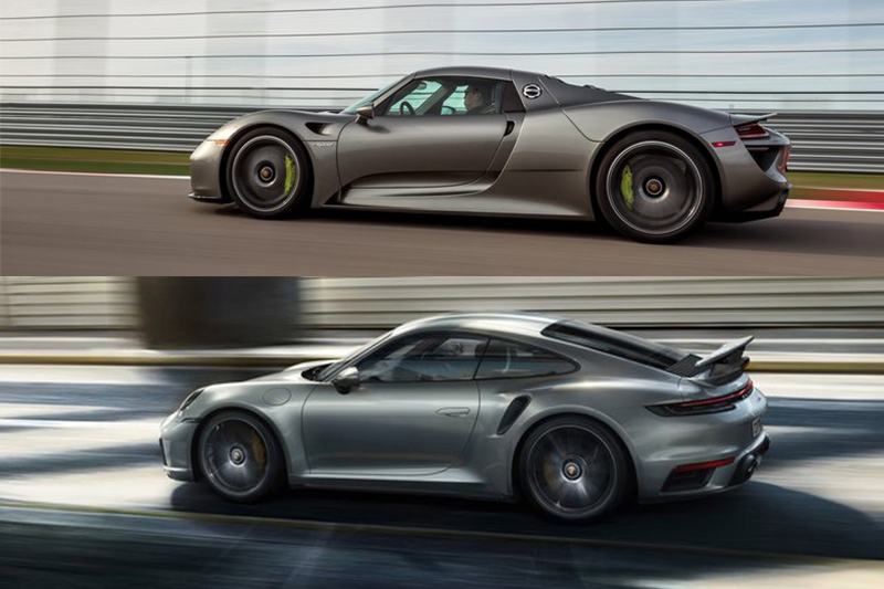  Porsche 918 Spyder對上911 Turbo S竟戰得辛苦 