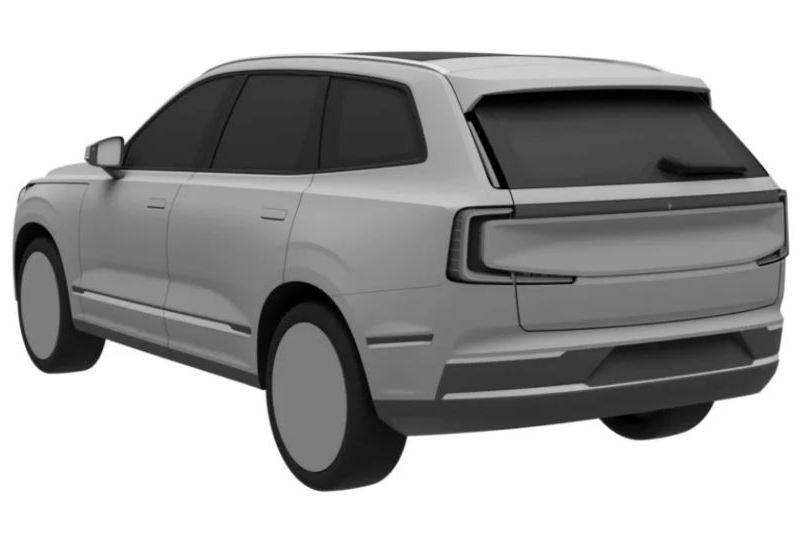 專利圖顯示新XC90造型和Concept Recharge頗為相似。