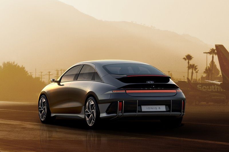 Ioniq 6外觀造型相當具有運動氣息。