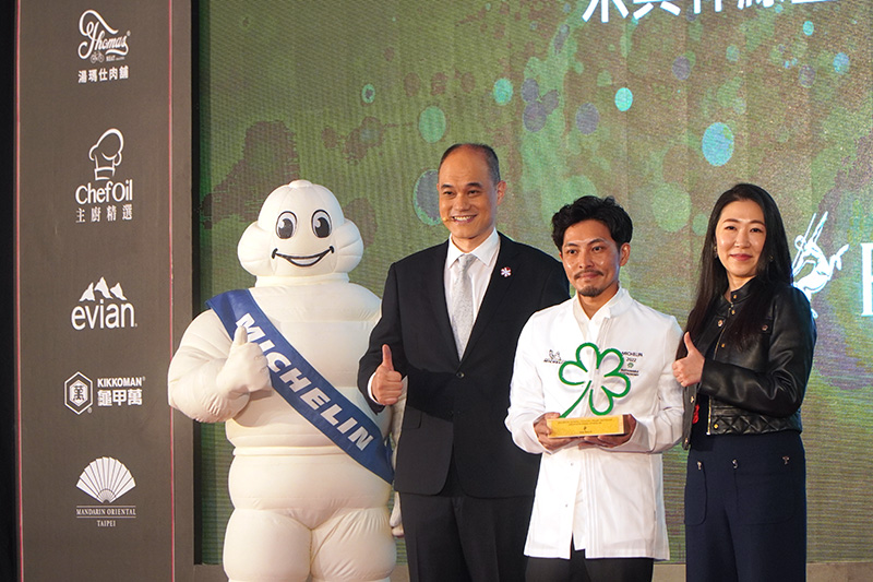 今年獲得綠星肯定的是臺北入選餐廳 Embers。