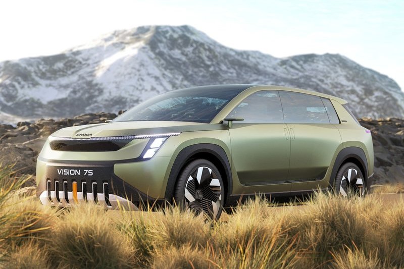 Vision 7S概念車設計語彙是Skoda未來車型設計基礎。