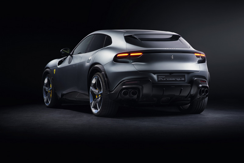 老實說Purosangue確實不像SUV，像是體型壯了點、身高高一點的超跑。