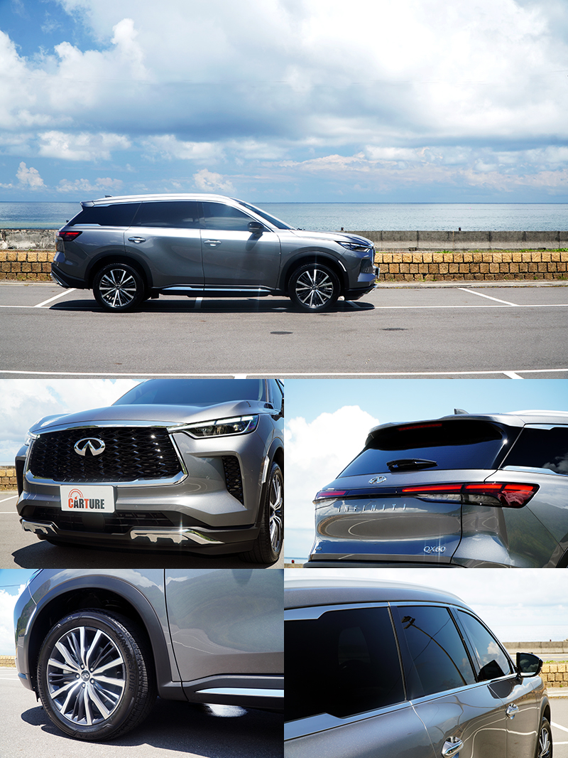 新QX60外型上較過去顯得更大氣雅致且討喜。