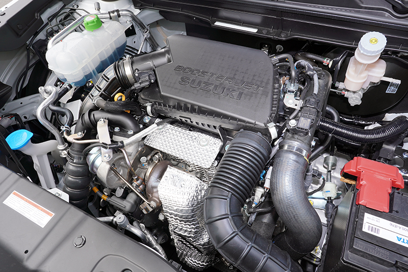 新配置48V輕油電系統後,在Allgrip車型上平均油耗也進步至17.4km/L。