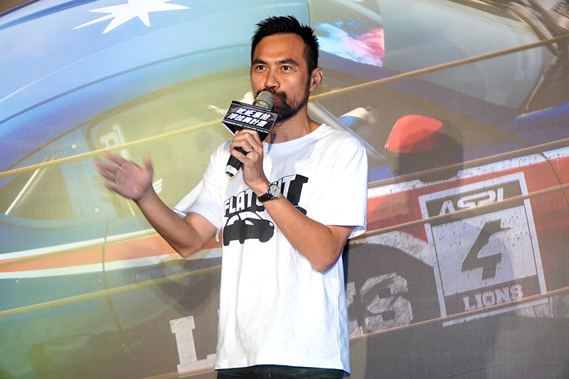 陳奕先導演於記者會中表述開辦攝影學院的緣由與目標。