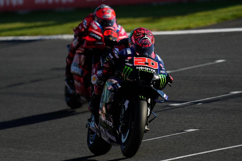 Quartararo積分只剩10分優勢,所以本站一定要贏Bagnaia。