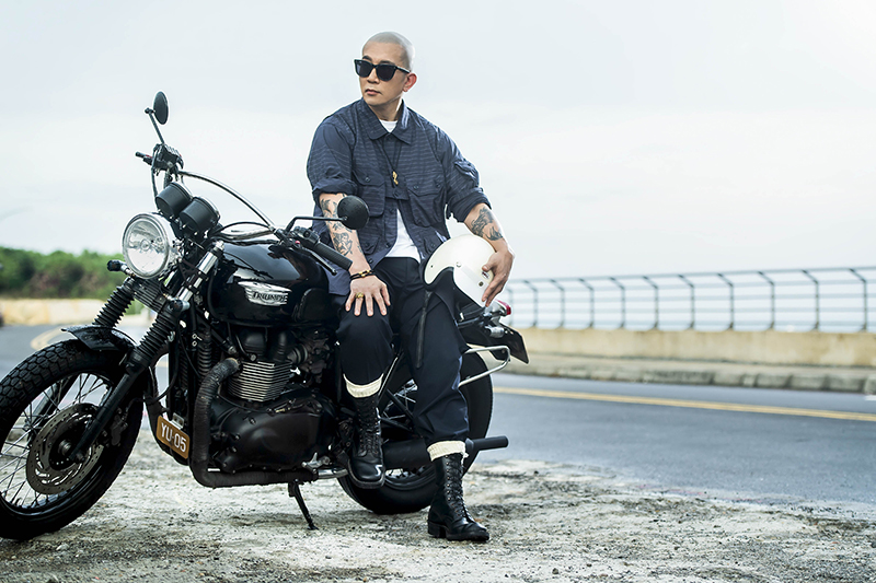 點睛品特別準備了與具俊曄在韓國所收藏的同款重機,讓他可以盡情在北海岸馳騁。(圖:品牌提供)