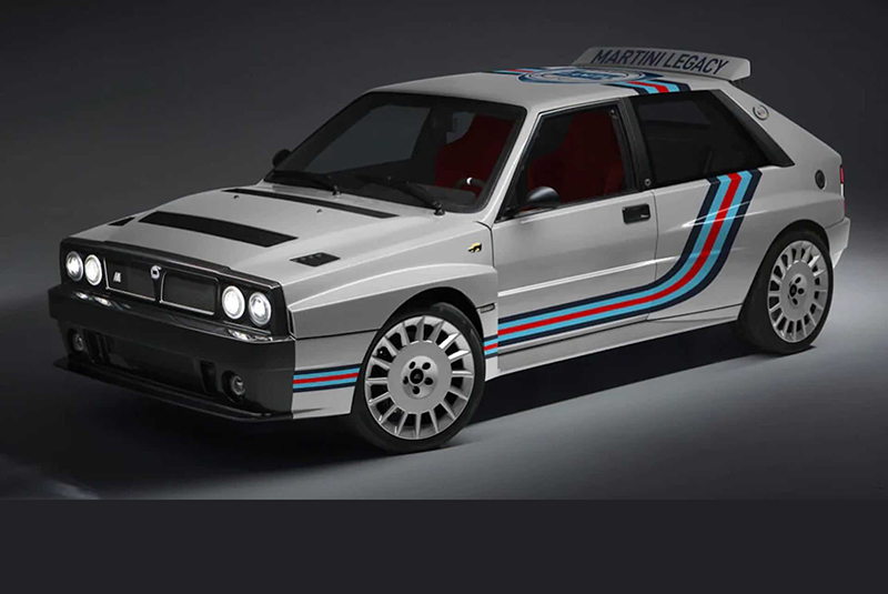  限量20台之最後一輛Lancia Delta Futurista打造完成，身披經典Martini Racing彩繪 