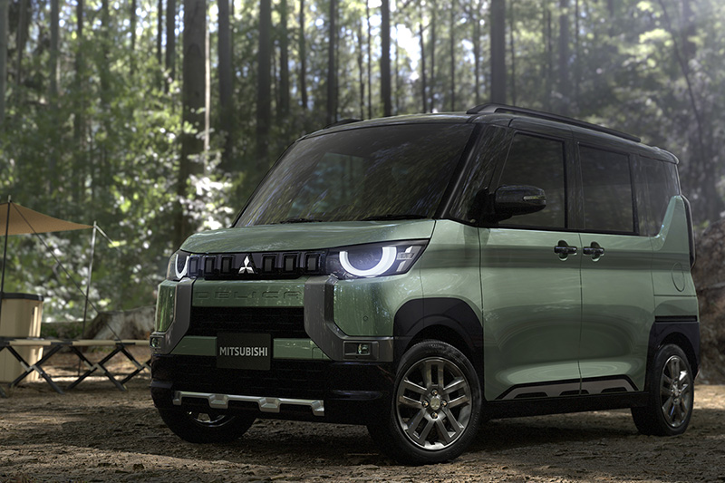  Mitsubishi終於有讓人興奮的新車了，2023東京車展發表「Delica Mini」 