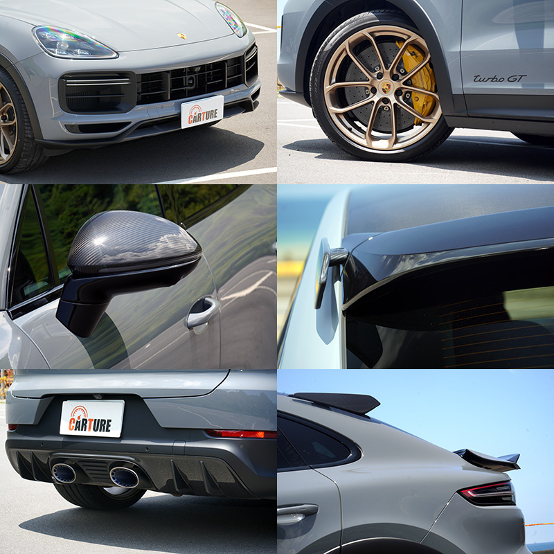 Cayenne Turbo GT外型上在頂尖SUV中還是相對低調的。