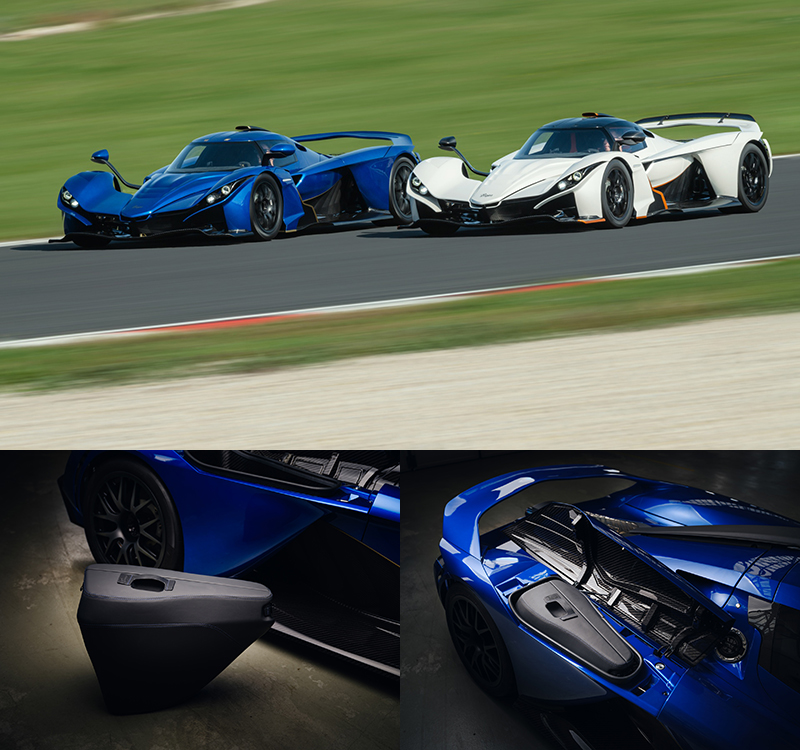 Bohema在車側設有獨特的行李廂〈容量50L〉。