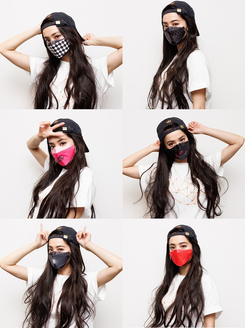 【車勢星聞】Jolin蔡依林演唱會六款「限定口罩」只送不賣。(圖:凌時差提供)