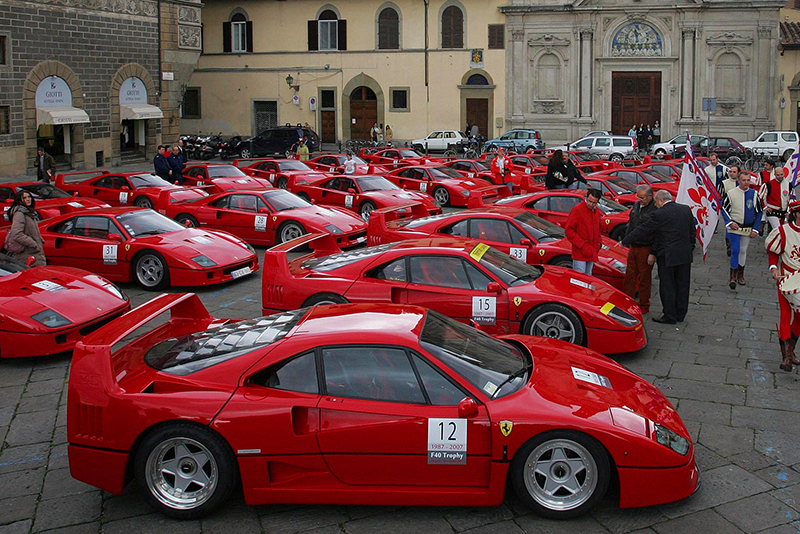 色彩學對於汽車是否重要？關於這問題或許你可以去問問Ferrari F40。