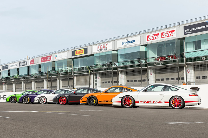 那些掛上GT及RS字標的911，高彩色豐富度堪稱車壇一絕。