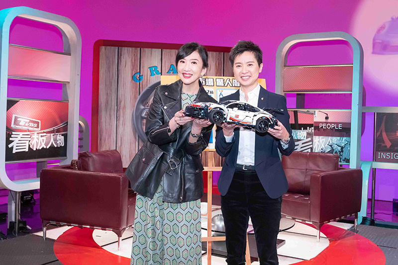 Porsche首位全球女銷售處長鍾明潓嶄露頭角。(圖:TVBS提供)