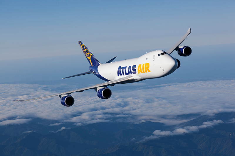 圖為同型機。圖片來源：Atlas Air