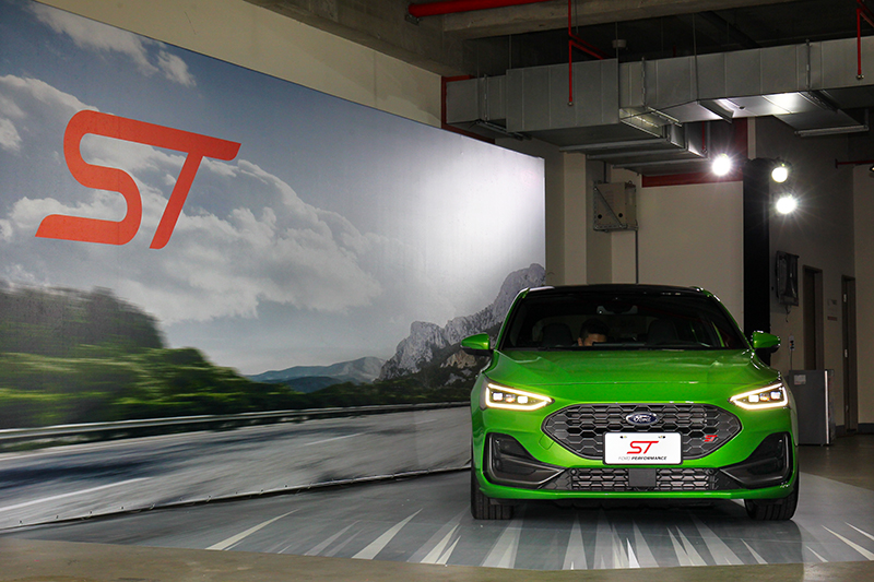 這次活動中小改款的Focus ST Hatchback也一併現身! 但可惜的是這部車未能下場讓媒體體驗