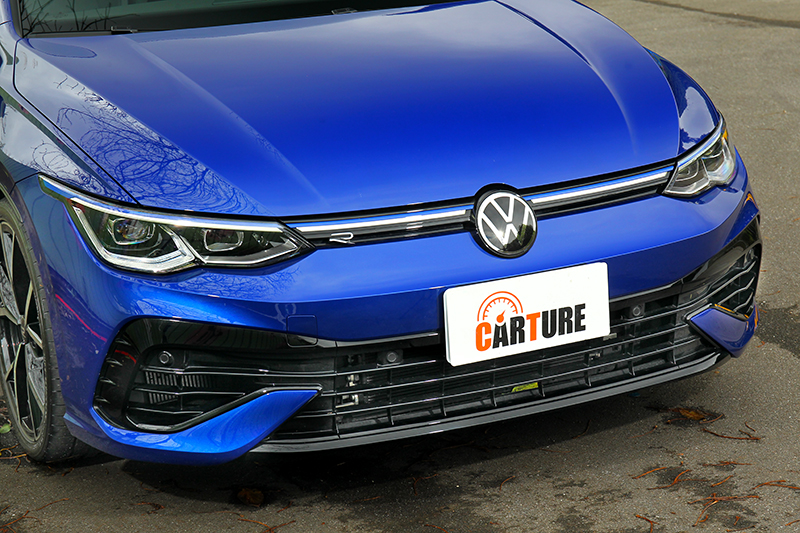 Golf R特仕車外觀並沒有特別裝扮。