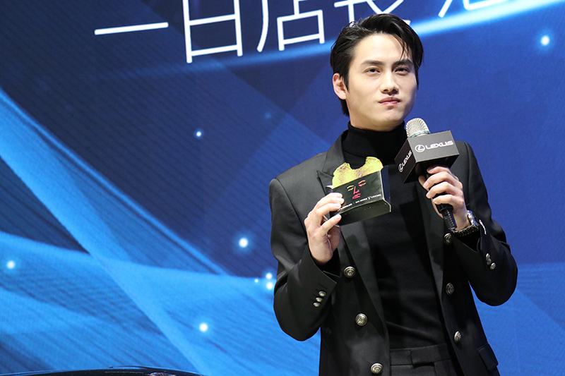 【車勢星聞】影音／范少勳賞Lexus概念車，期待嘗試「單人演出」。