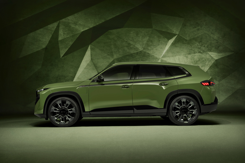 XM新增四種Individual特殊車色,此為Urban Green。